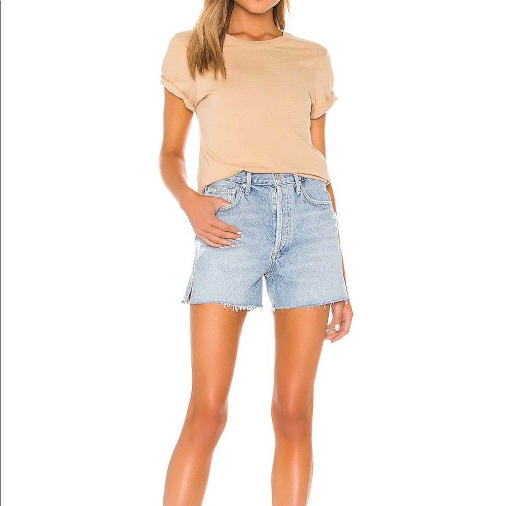 Agolde Dee Shorts denim in Chimes size 27 NWT
